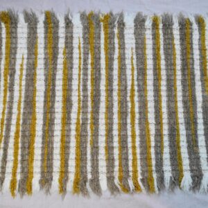 Fluffy Rug, Honey Mustard Floor Dressing, 45x33