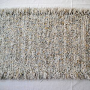 Fluffy Rug, Pale Colour Speckle, 31x20