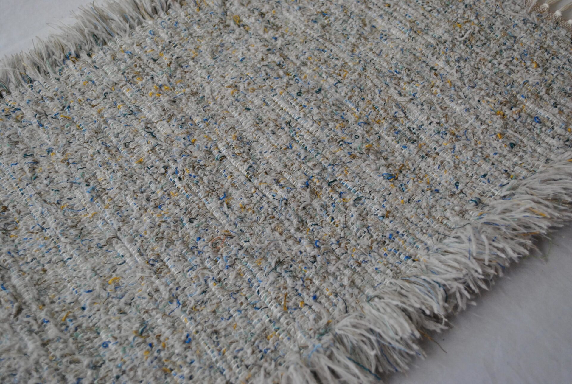 Fluffy Rug, Pale Colour Speckle, 31x20 - Image 5