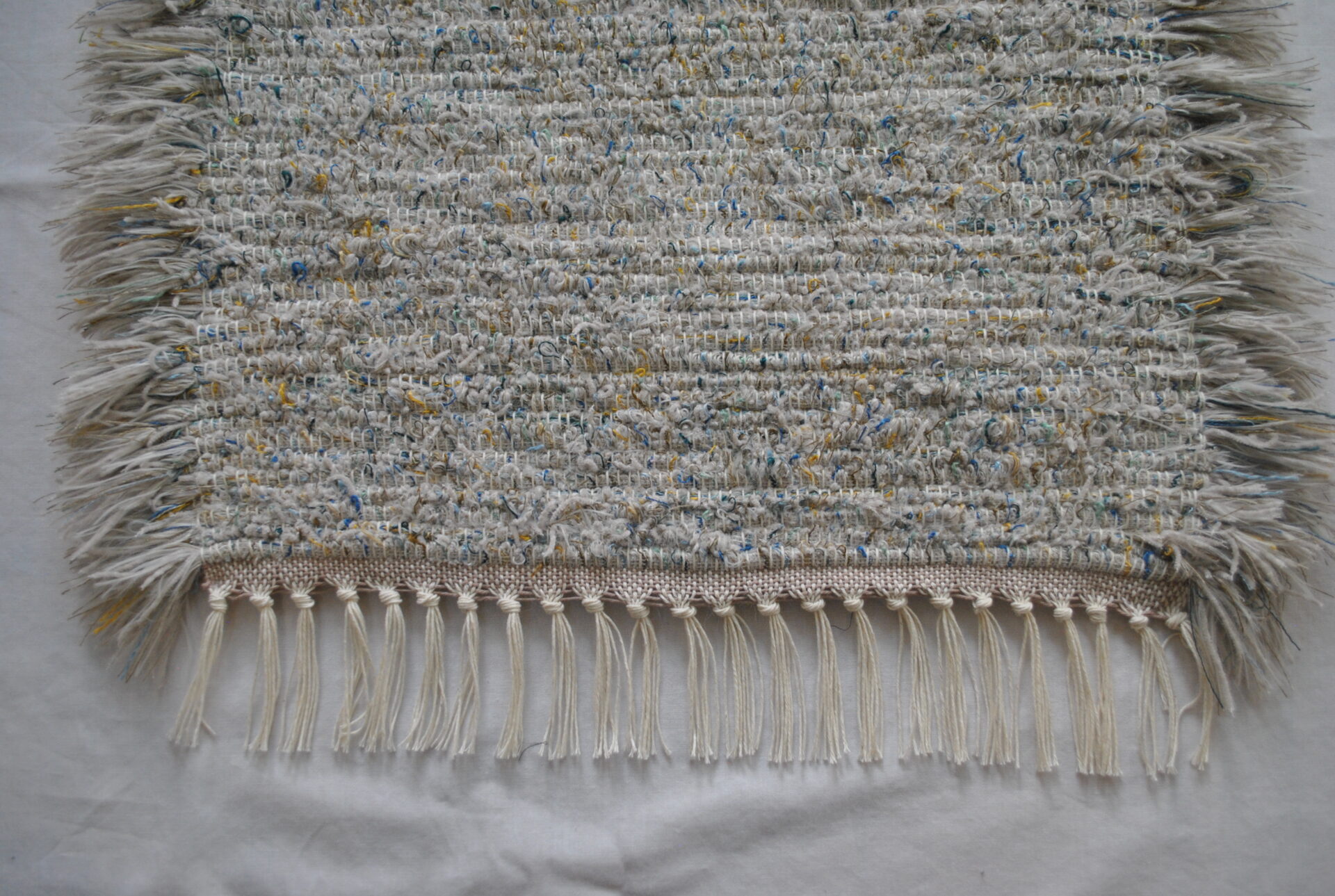 Fluffy Rug, Pale Colour Speckle, 31x20 - Image 4
