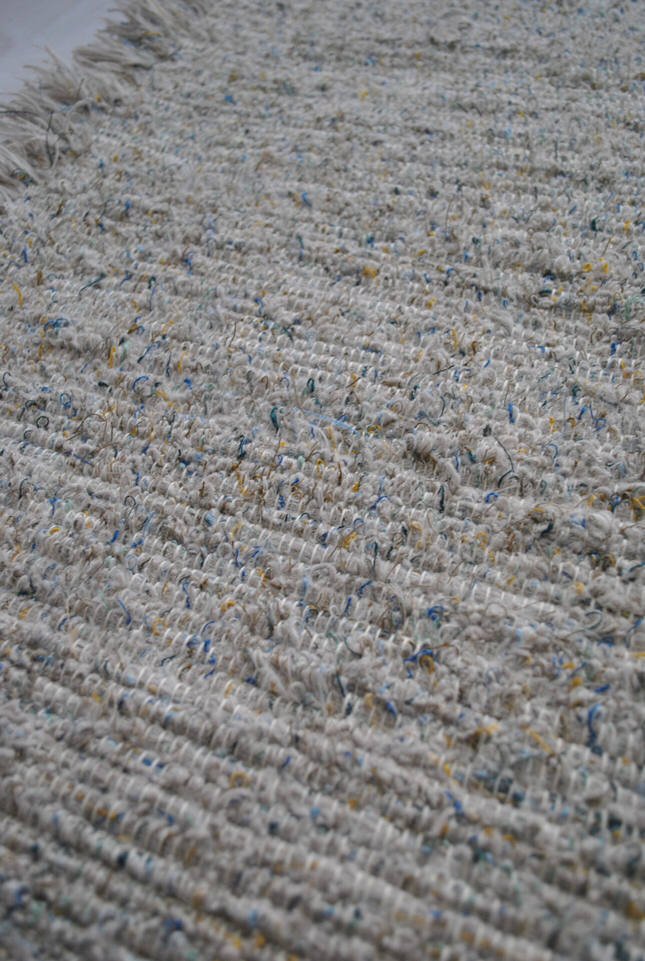 Fluffy Rug, Pale Colour Speckle, 31x20 - Image 3