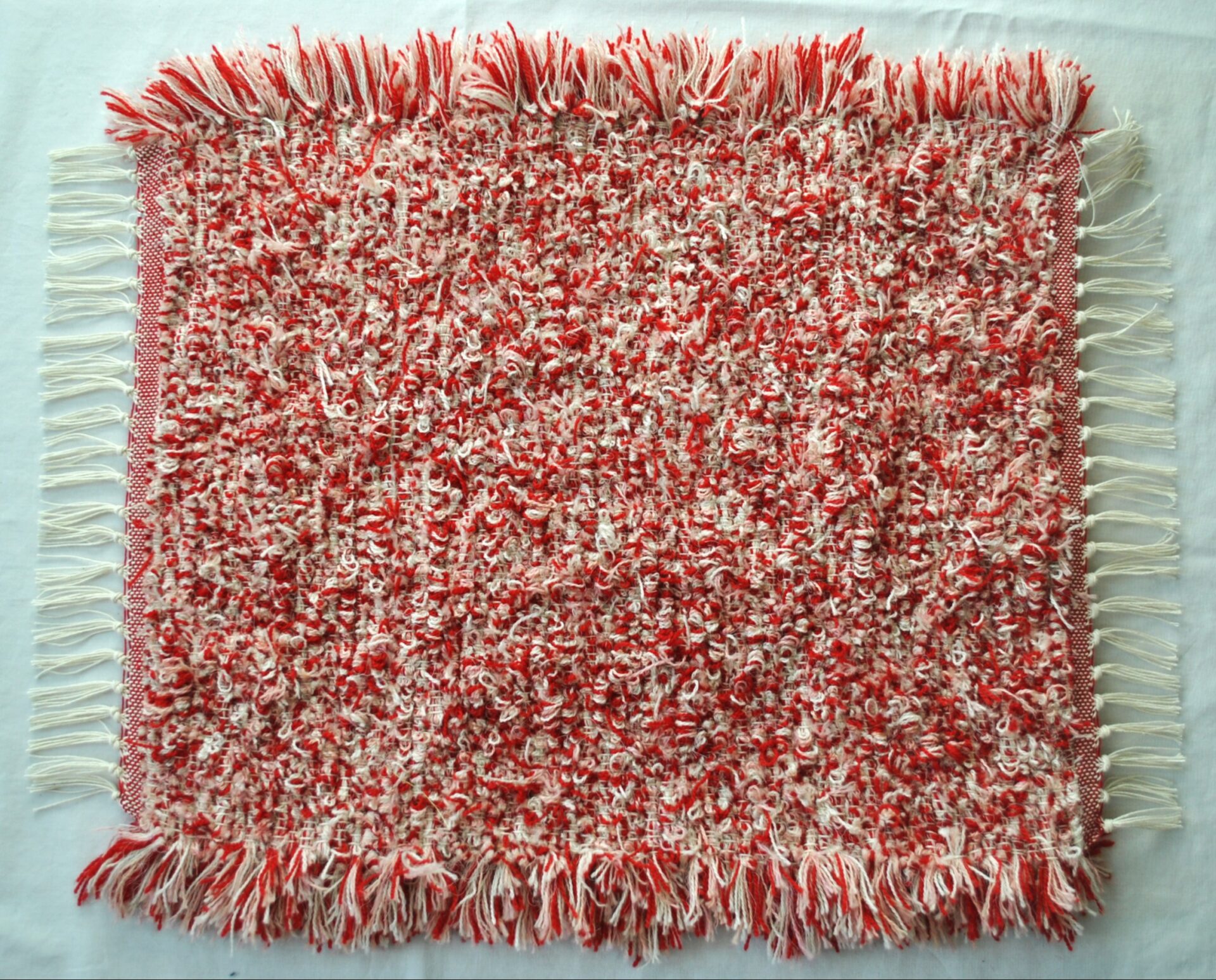 Fluffy Mat, Holiday Happy, 22x20