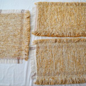 Fluffy Rug, Soft Gold, Triple Crown Set