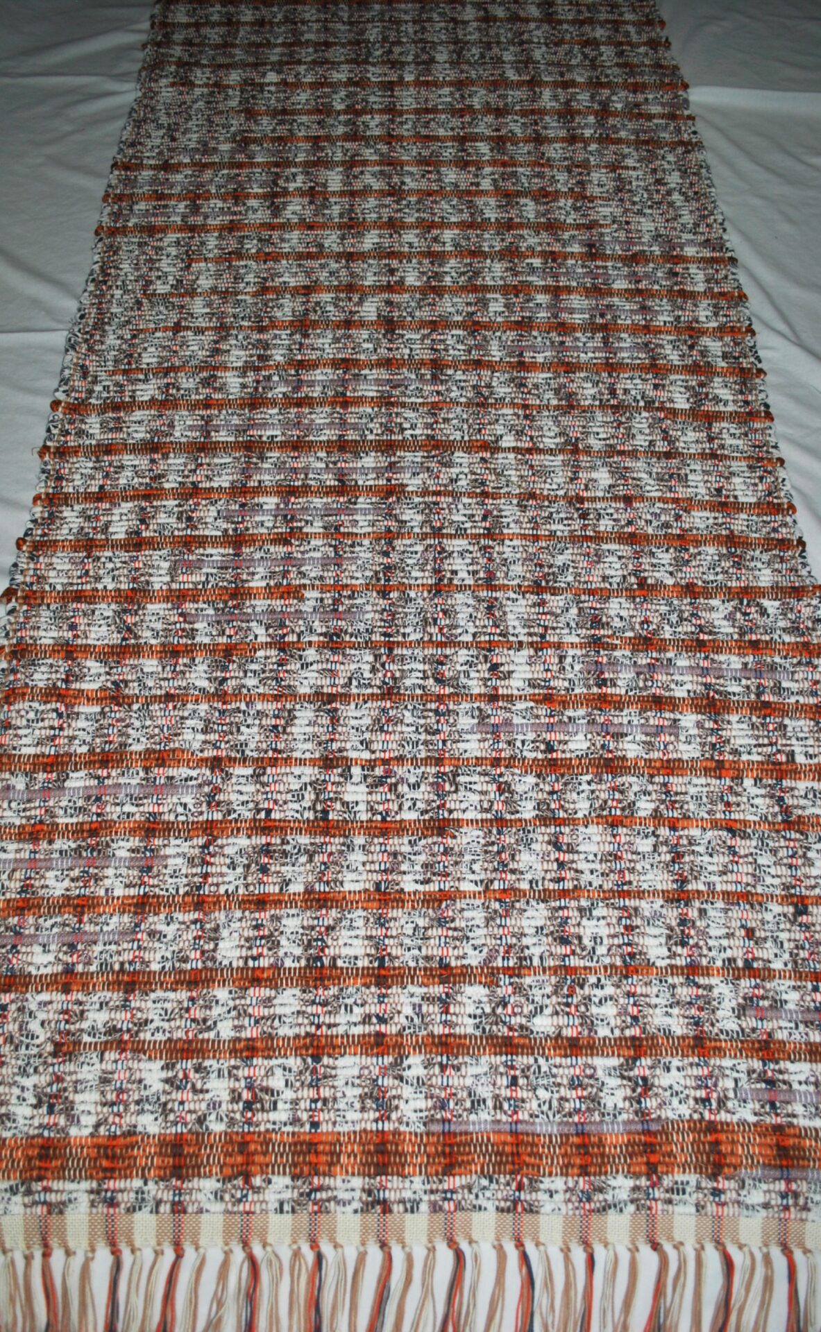 Cotton Rug, Creamsicle Dream, 105x31 - Image 4