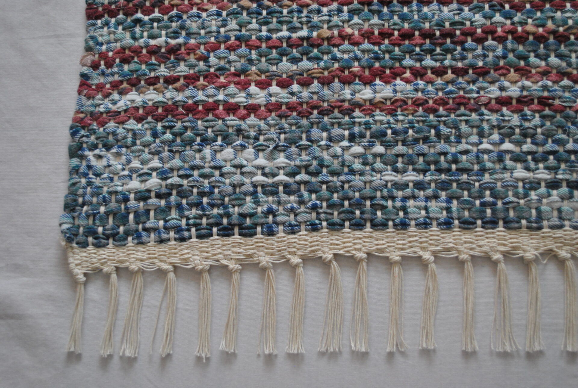 Cotton Rug, Fun with Flannel, 42x24 - Image 7