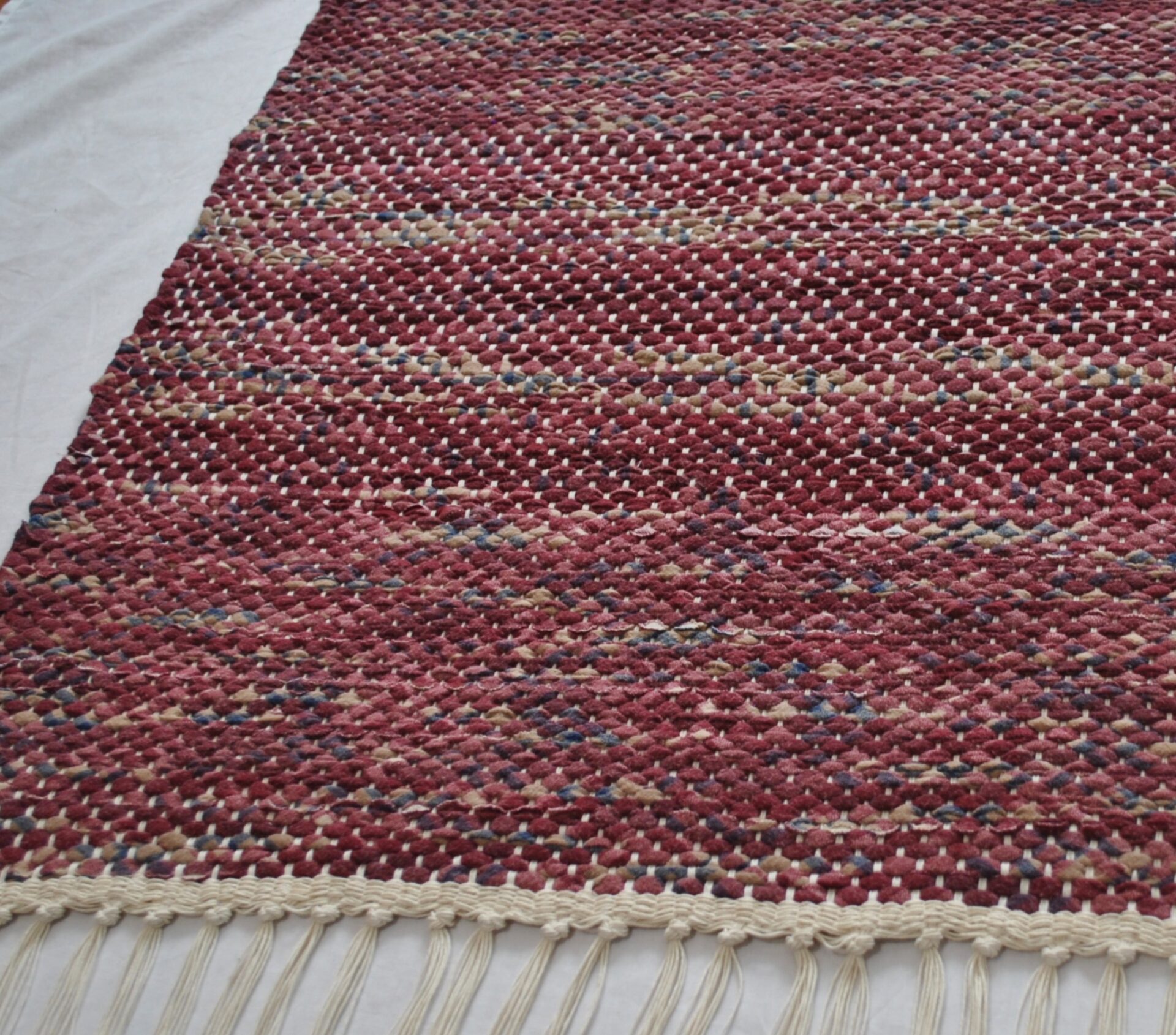 Cotton Rug, Gentle Beauty, 26x25 - Image 5