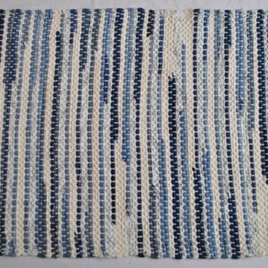Denim Rug, Blue Ribbon Winner#2, 40x25