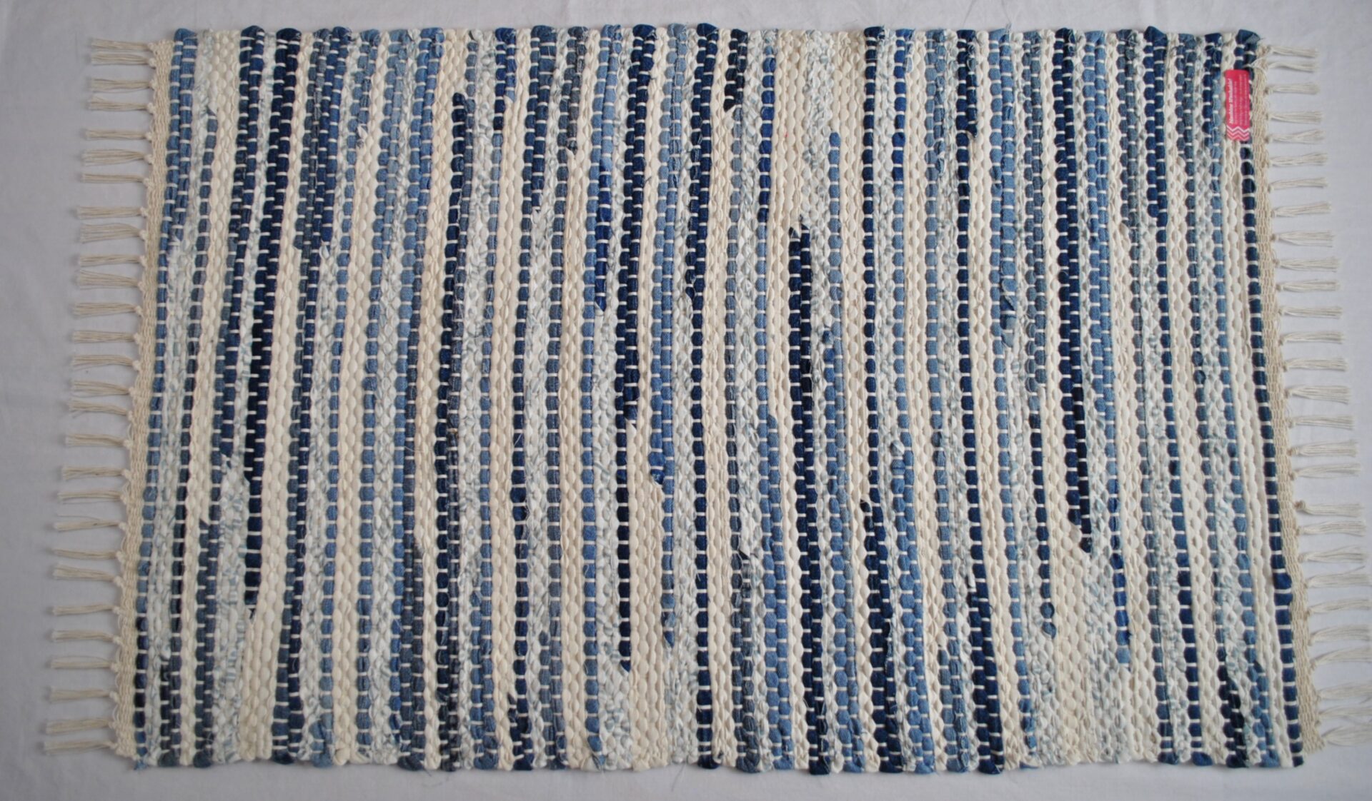 Denim Rug, Blue Ribbon Winner#2, 40x25